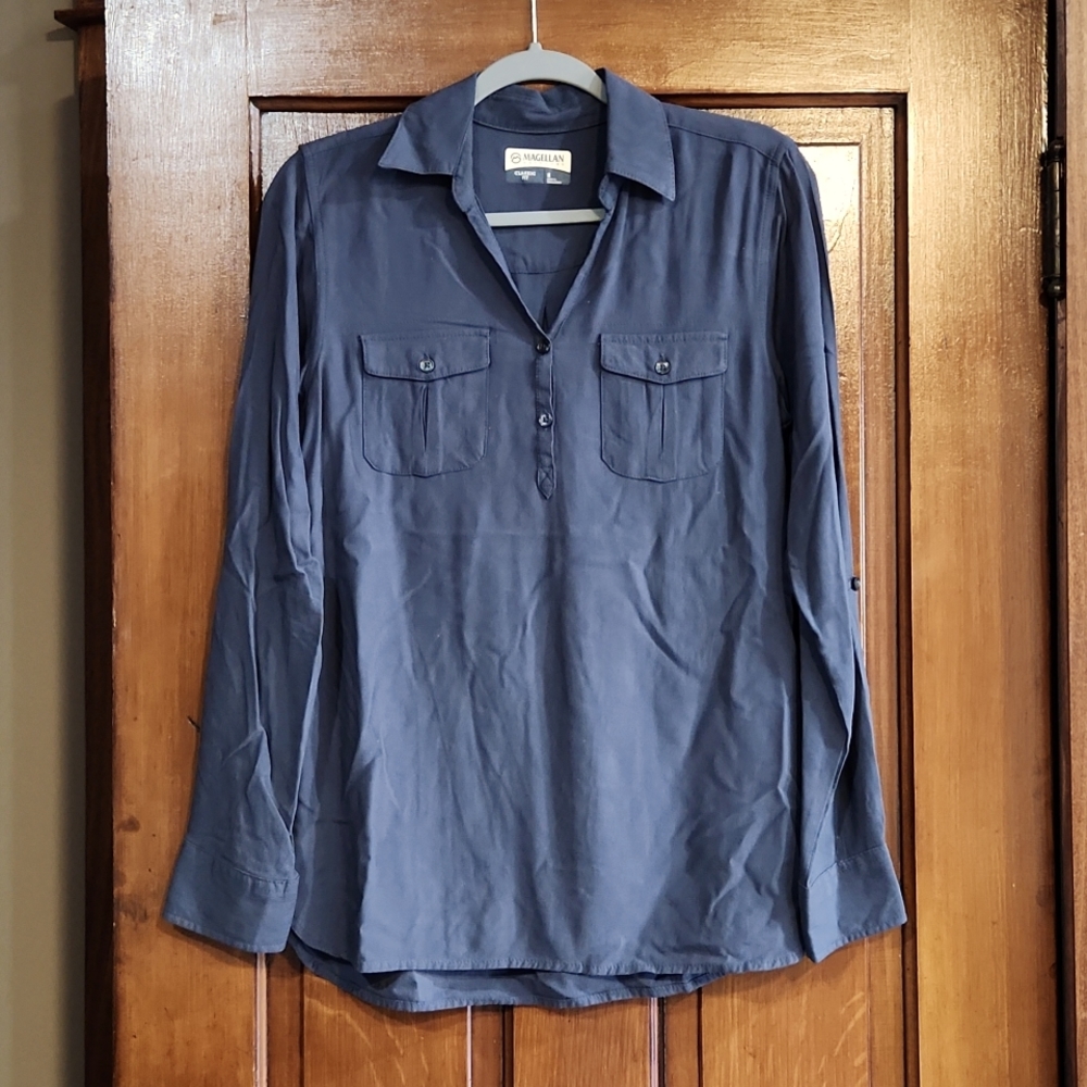 Magellan classic fit 2 button shirt